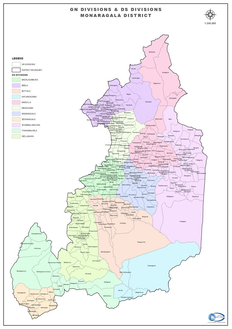 Map Uva Provincial Council Official  Portal